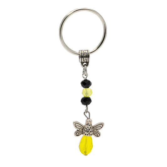 Crystal Bee Keychain