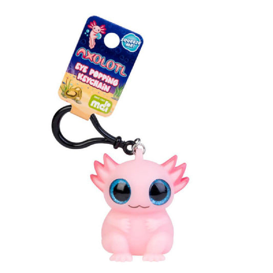 Eye Popping Axolotl Keychain