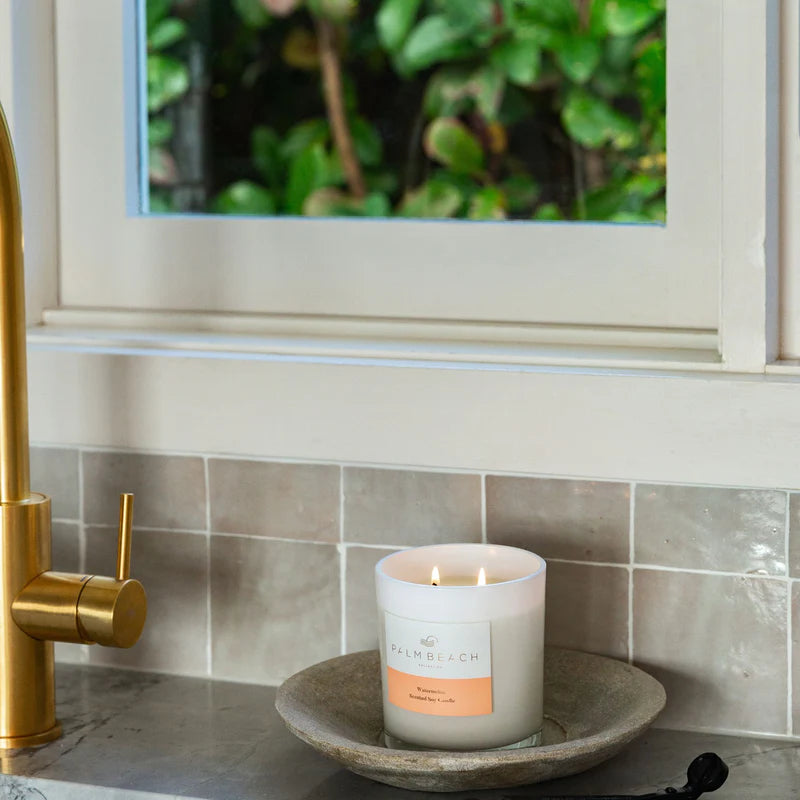 Watermelon Scented Soy Candle