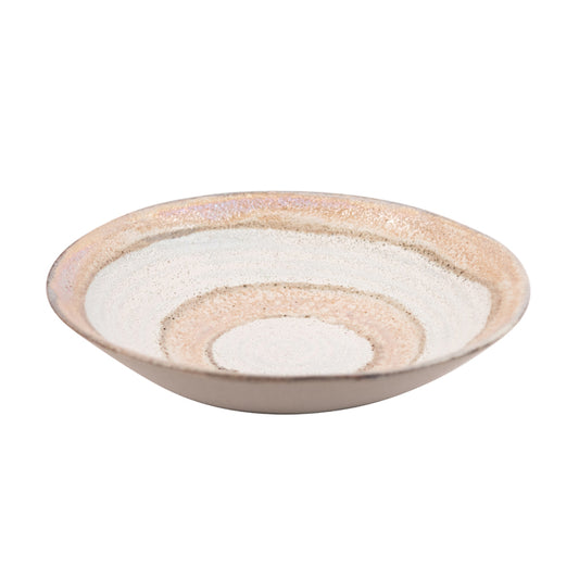Cebu Stone Striped Cream Bowl - Various Sizes - Deb's Hidden Treasures