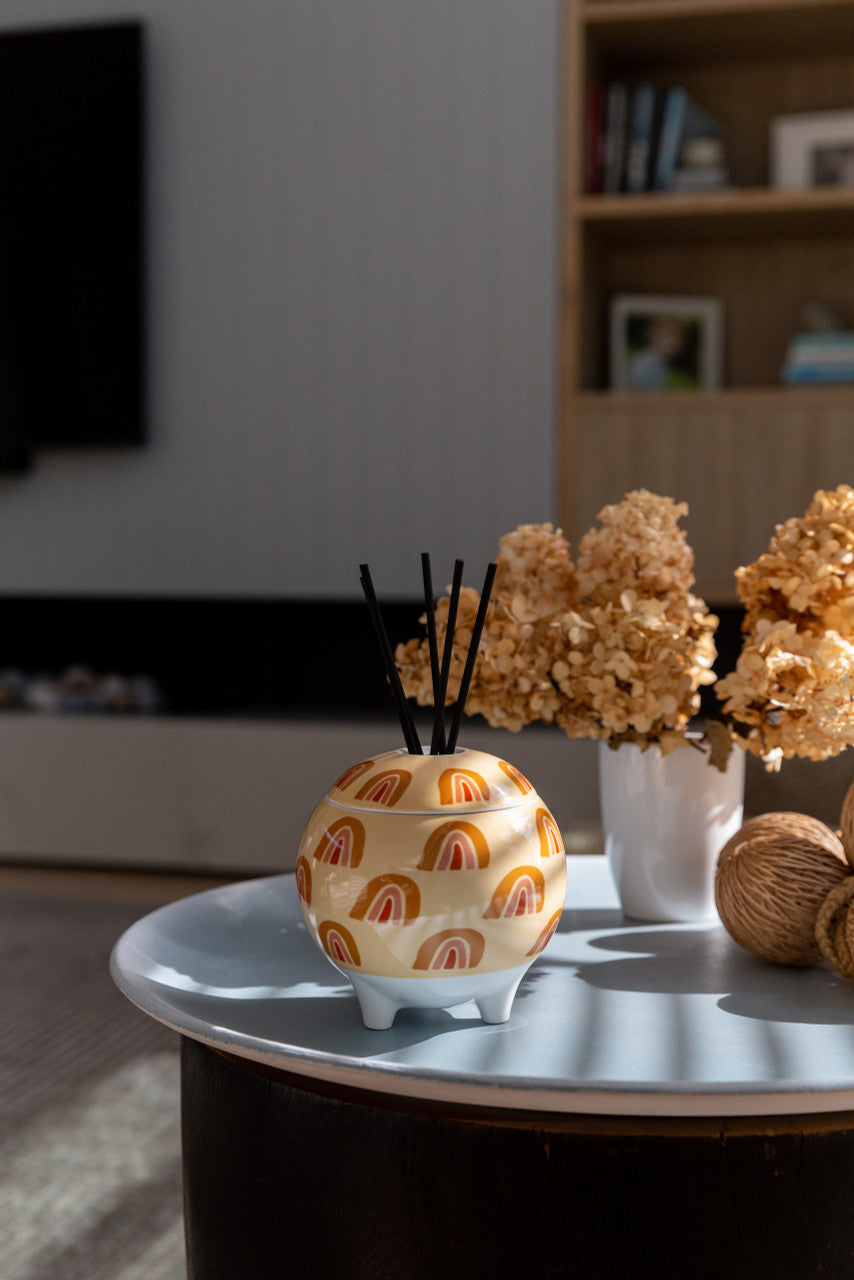 Ceramic Diffuser 350ml - Coconut & Lime - Deb's Hidden Treasures