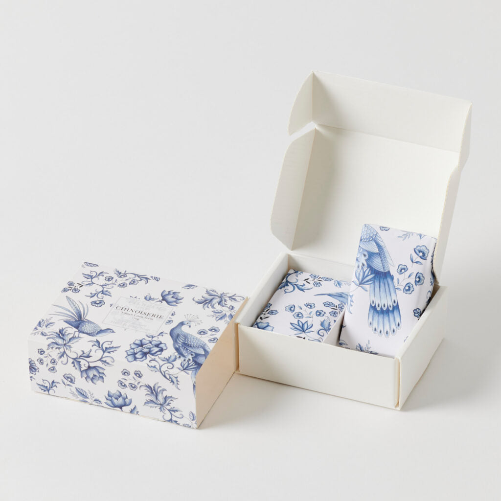 Chinoiserie Scented Soap Gift Set of 2 - Pilbeam Living