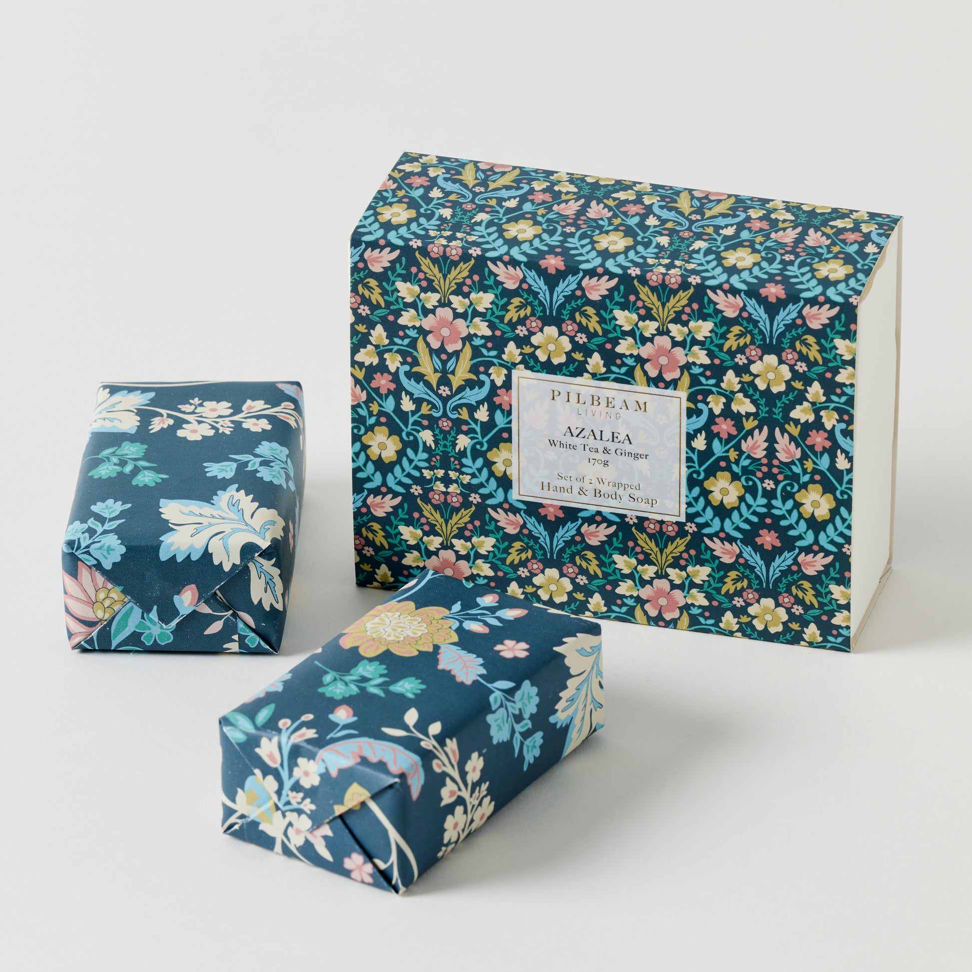 Azalea Scented Soap Gift Set of 2 - Pilbeam Living