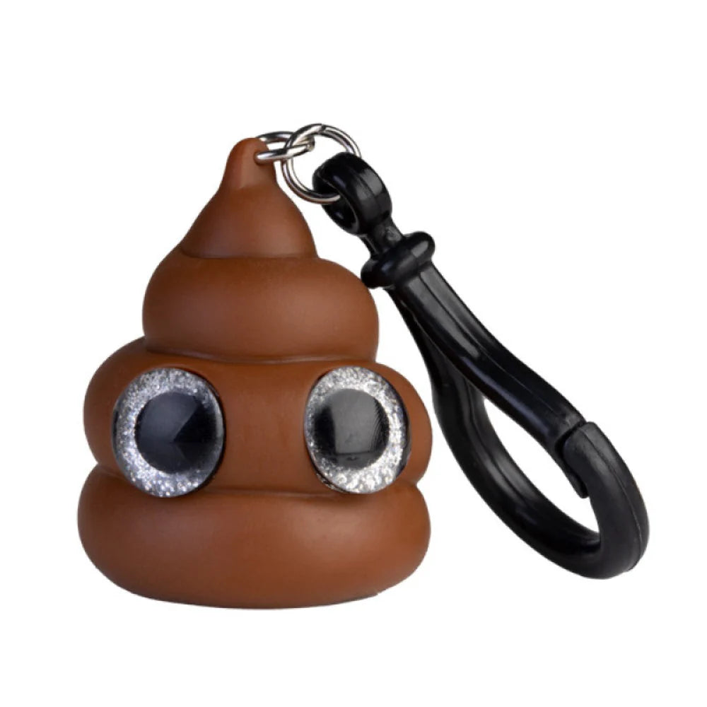 Eye Popping Poo Keychain - Deb's Hidden Treasures