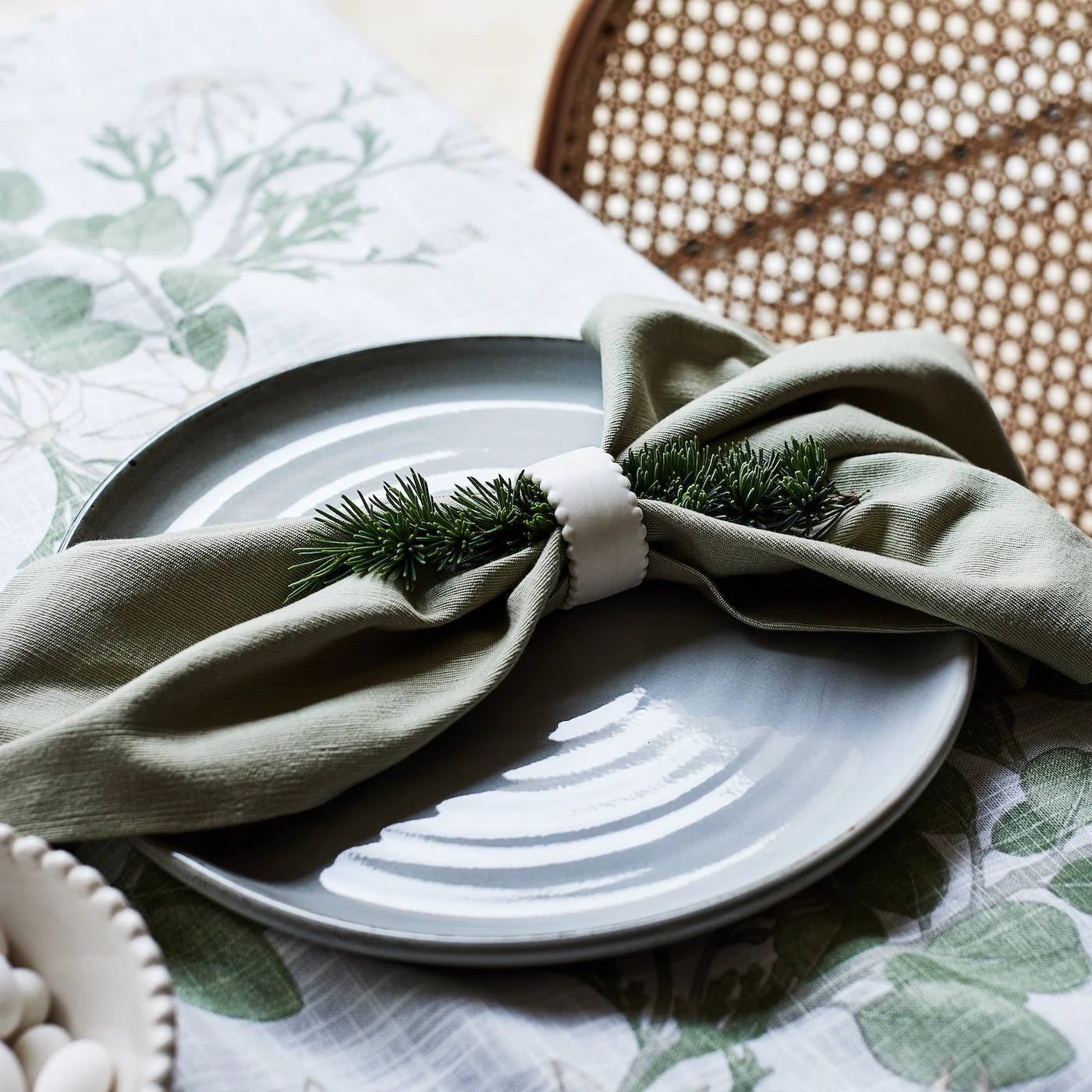 Jetty Mineral Green Napkin - Set of 4 - Deb's Hidden Treasures