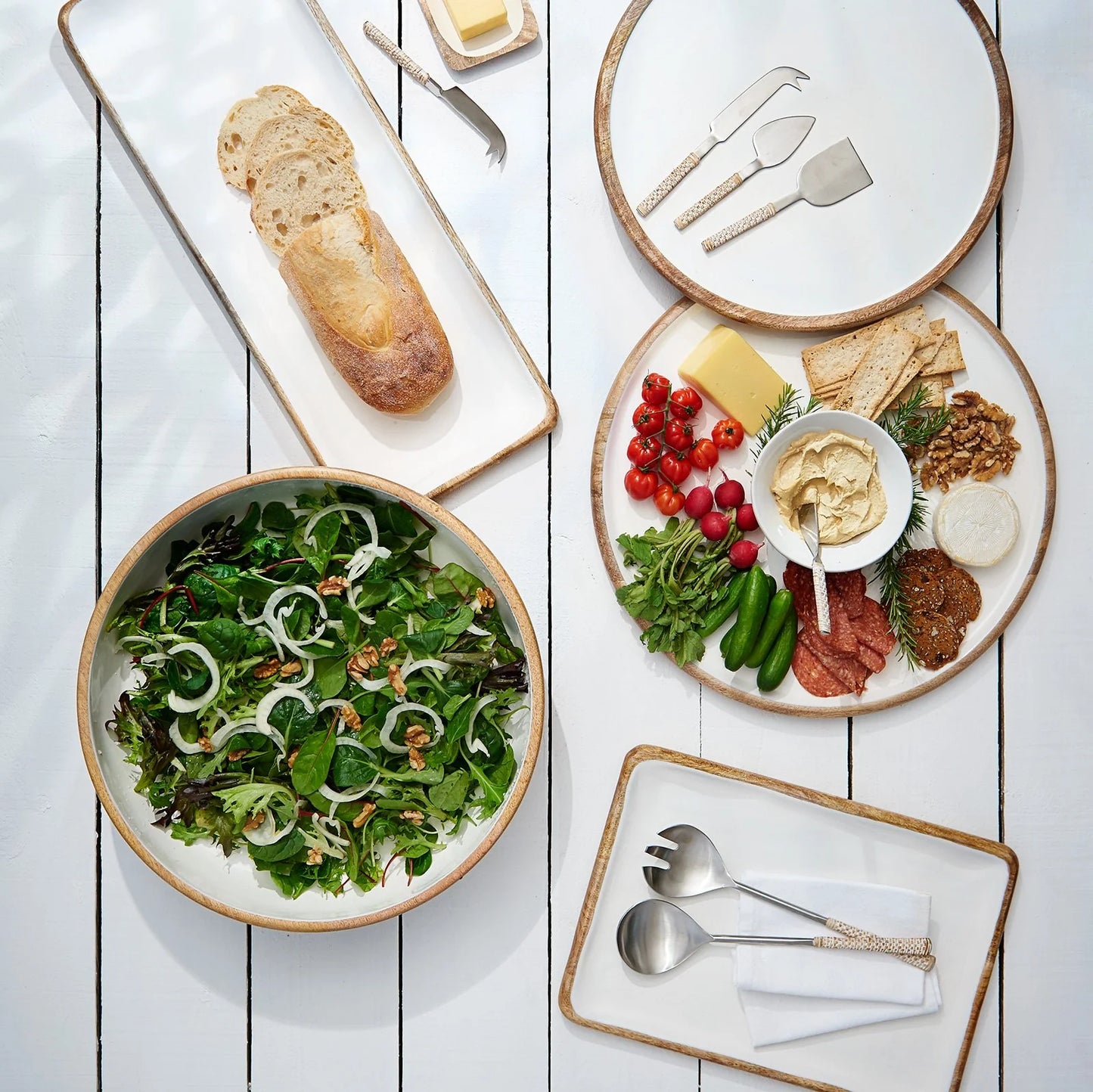 Palermo Round Platter - Small - Deb's Hidden Treasures