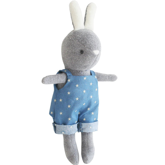 Baby Benny Bunny 25cm Blue Star - Deb's Hidden Treasures