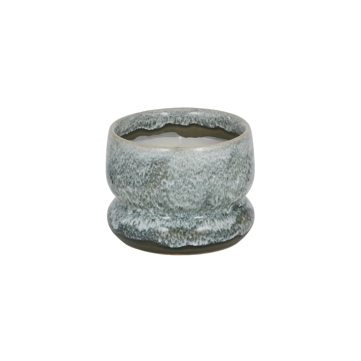 Romini Ceramic Candle Jar 10x8cm Pine - Elemental