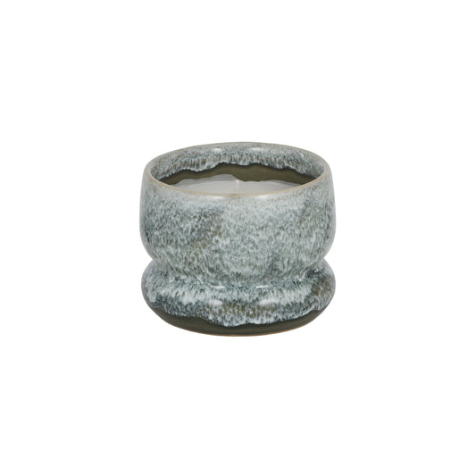 Romini Ceramic Candle Jar 10x8cm Pine - Elemental