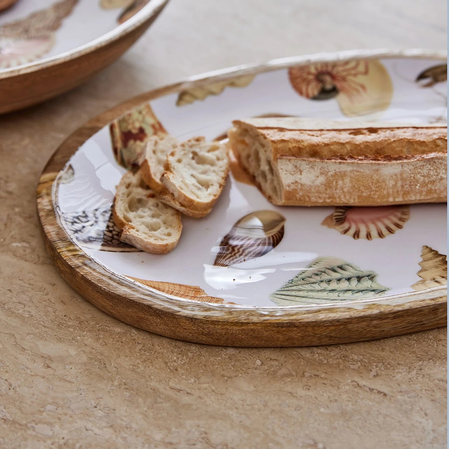Shell Collection Oval Platter - Deb's Hidden Treasures