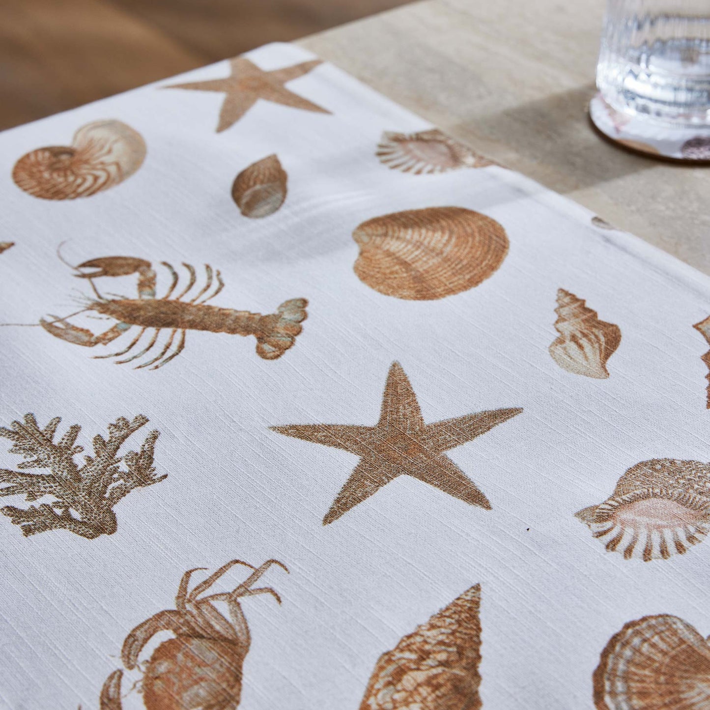 Shell Collection Table Runner - Deb's Hidden Treasures