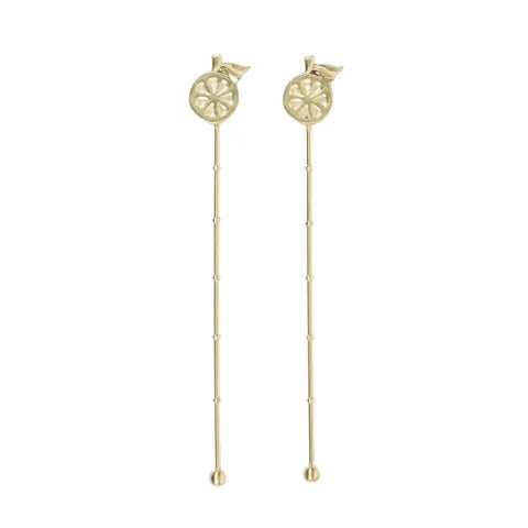 Arancio Gold Cocktail Stirrers - Set of 2