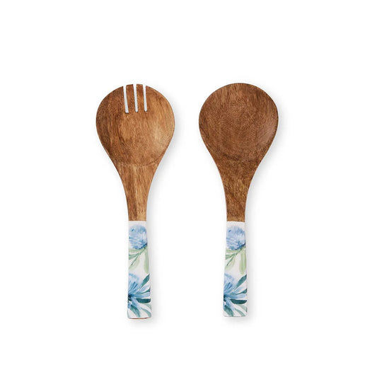 Salad Servers Moama Blue Set 2 - Deb's Hidden Treasures