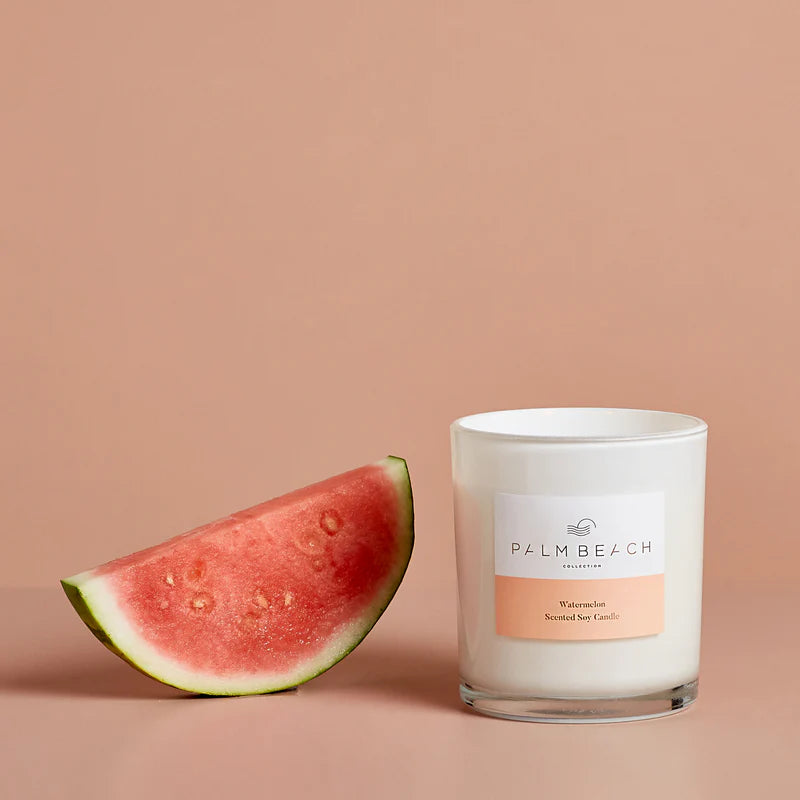 Watermelon Scented Soy Candle