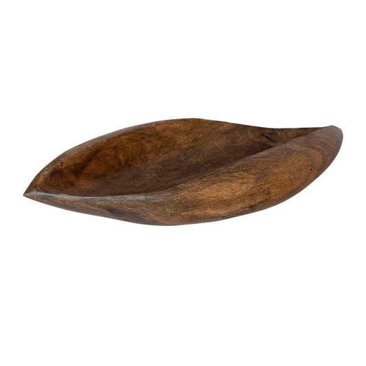Devon Timber Oval Bowl - Deb's Hidden Treasures