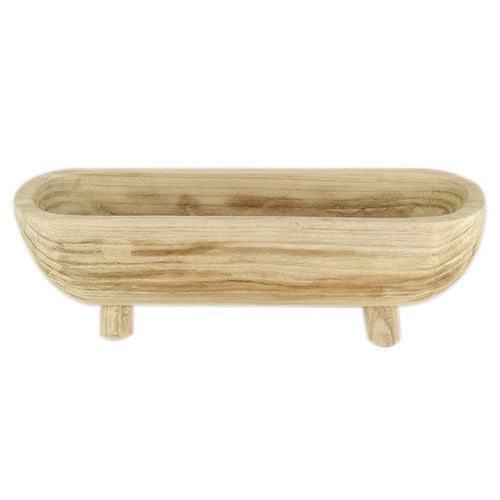 Watts Paulownia Wood Footed Platter - Coast to Coast