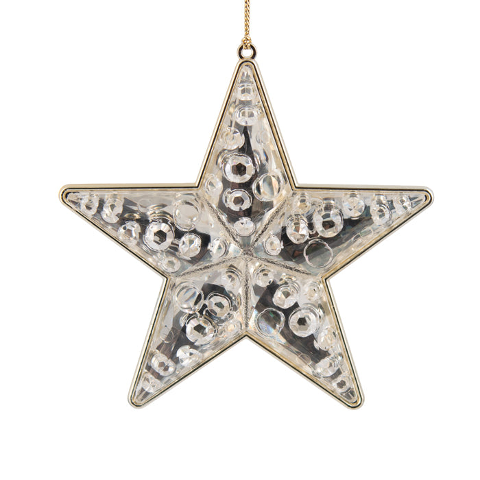 Hanging Stardrop Christmas Decoration