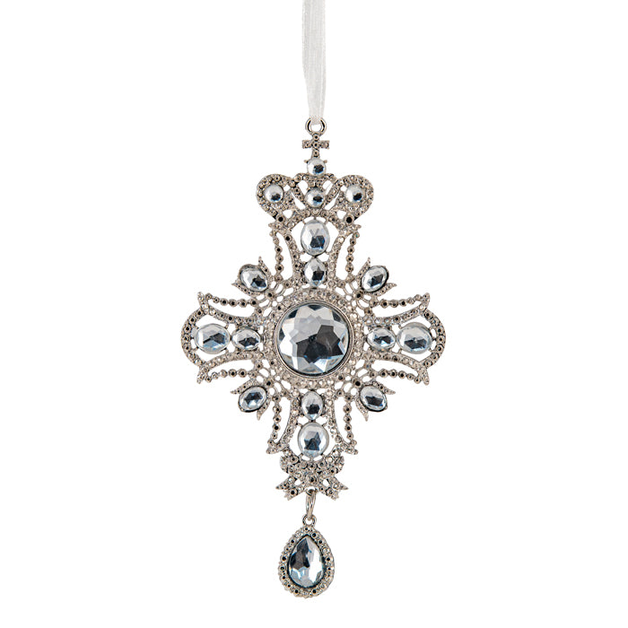 Jeweltone Cross with Drop