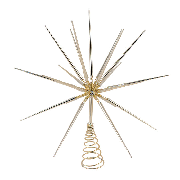Springburst Christmas Tree Topper - Gold