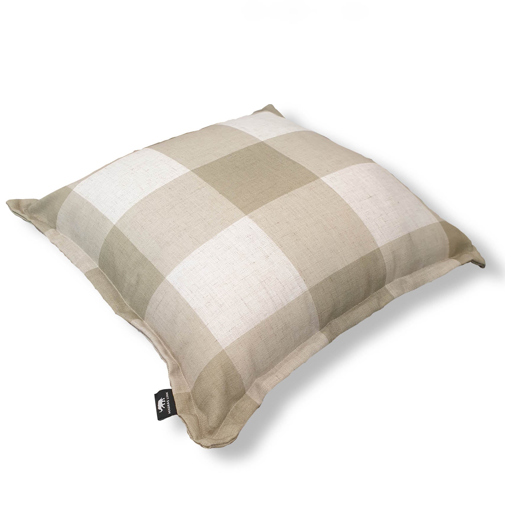 Allcott Green Check Cushion 50cm - Madras Link