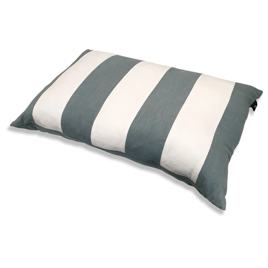 Andy Stripe Light Blue Lumbar Cushion 40x60cm