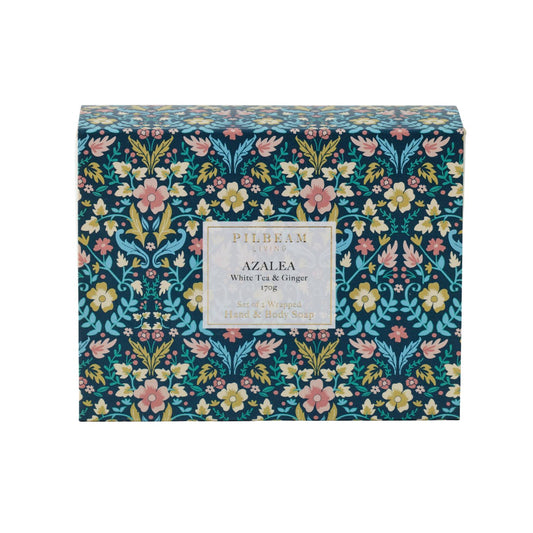 Azalea Scented Soap Gift Set of 2 - Pilbeam Living