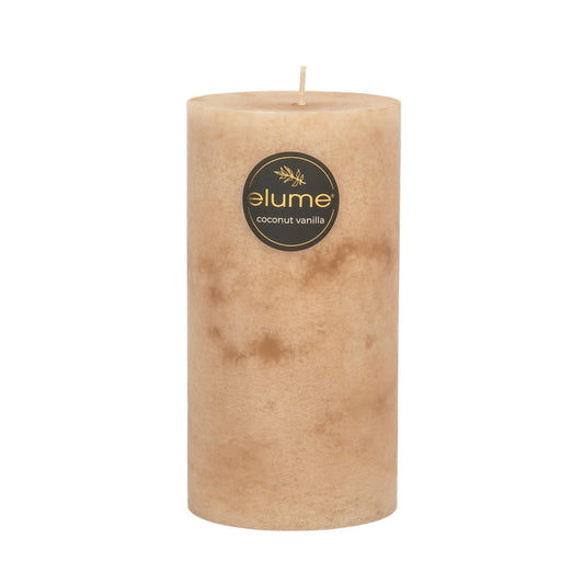 Coconut Vanilla Pillar Candle - Deb's Hidden Treasures