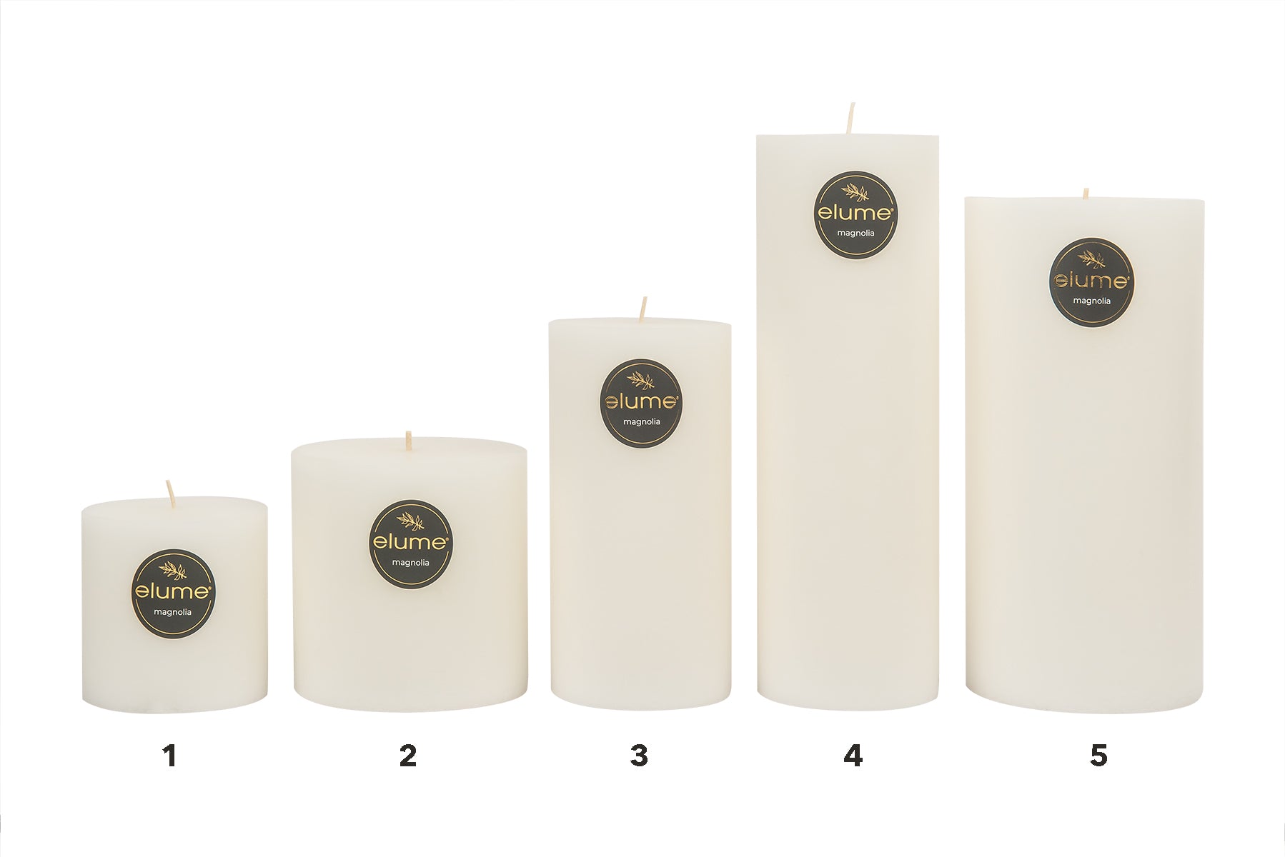 Magnolia Pillar Candle - Deb's Hidden Treasures