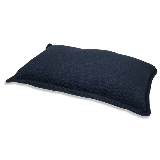 Harris Navy Cushion 30x50cm