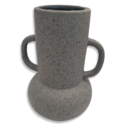 Large Dark Speckle Vase