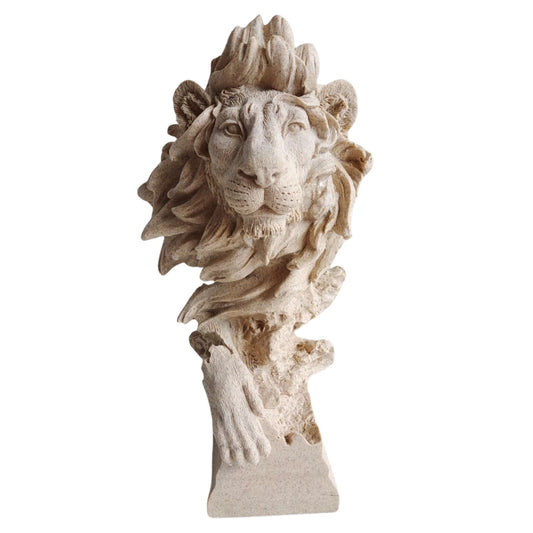 Lion Sand Sculpture - Deb's Hidden Treasures