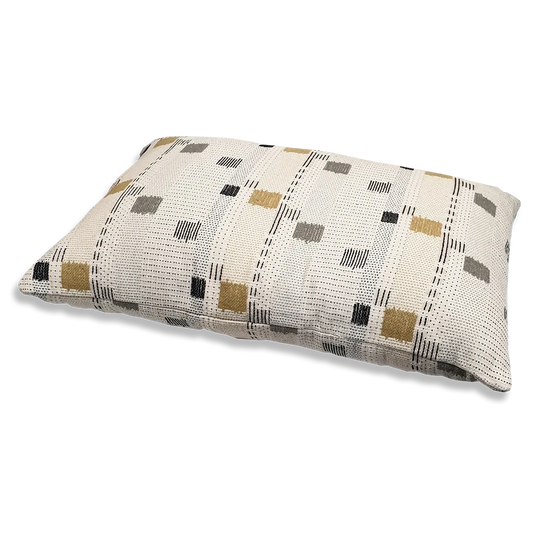 Maya Neutral Jacquard Cushion 40x60cm