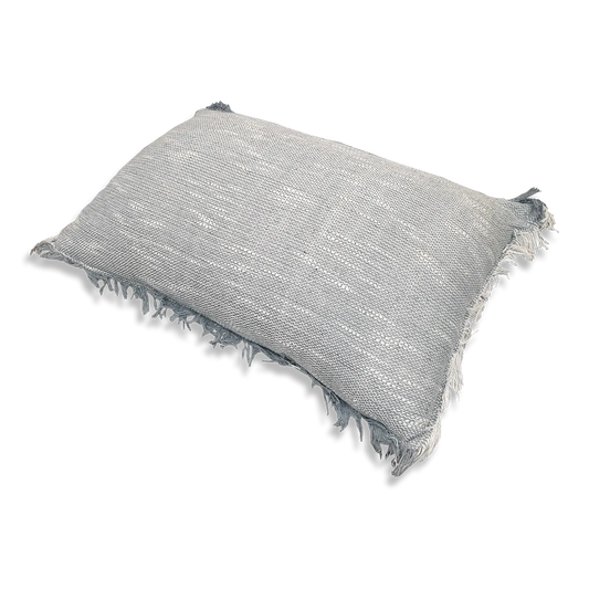 Melange Cotton Cushion Stonewash 40x60cm