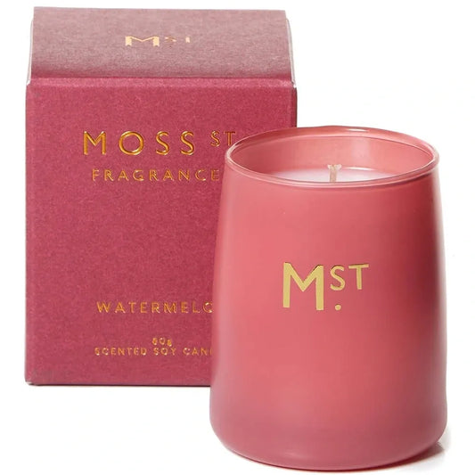 Watermelon Scented Soy Candle - Deb's Hidden Treasures