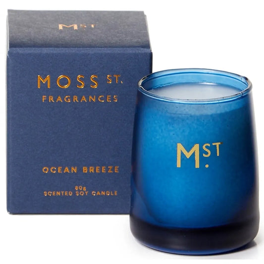 Ocean Breeze Scented Soy Candle