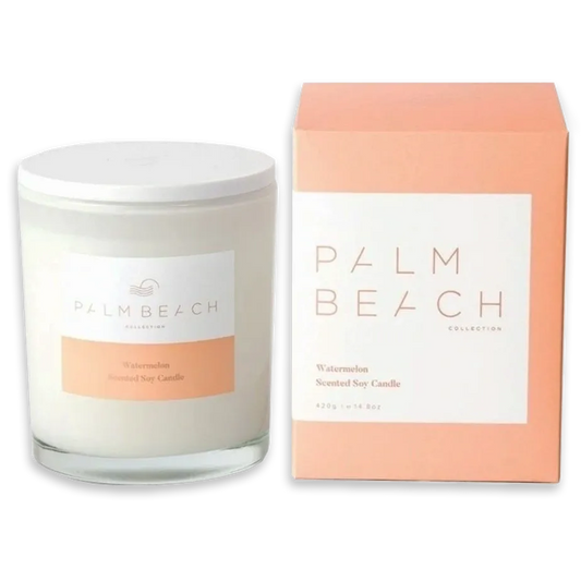 Watermelon Scented Soy Candle - Deb's Hidden Treasures