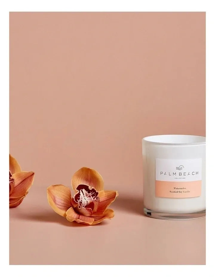 Watermelon Scented Soy Candle - Deb's Hidden Treasures