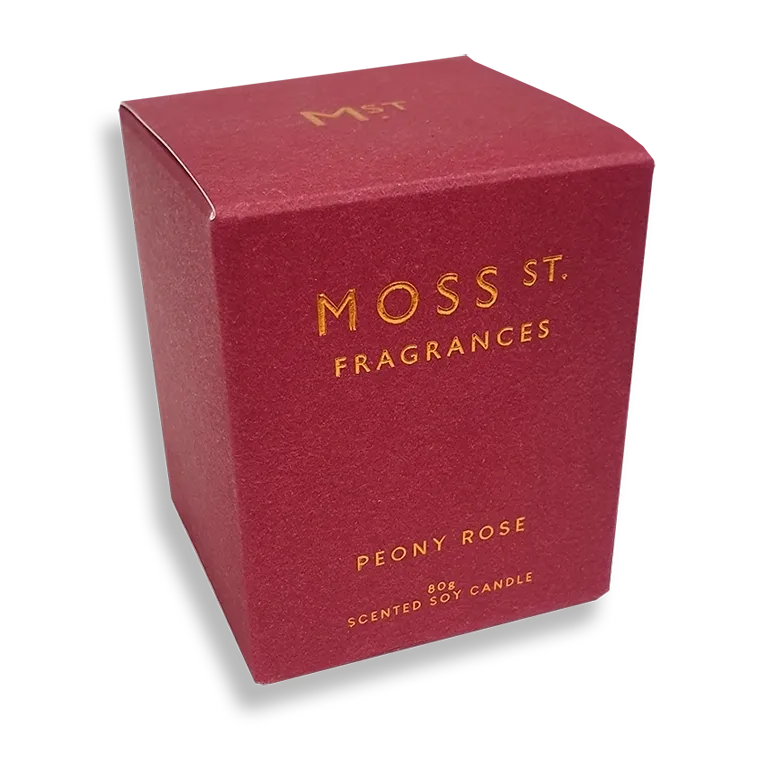 Peony Rose Scented Soy Candle - Deb's Hidden Treasures