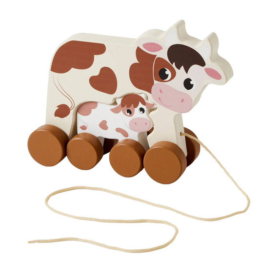 Pull-Along Cow & Baby