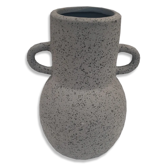 Small Dark Speckle Vase