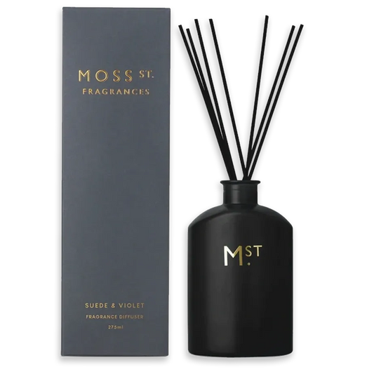 Suede & Violet Scented Diffuser - Deb's Hidden Treasures