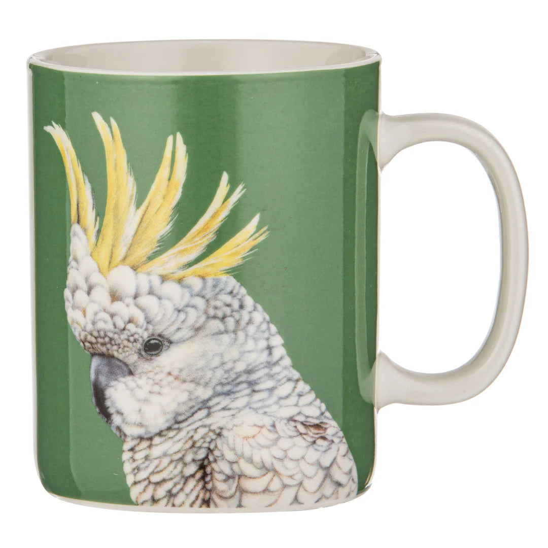 Modern Birds Cockatoo Mug - Deb's Hidden Treasures