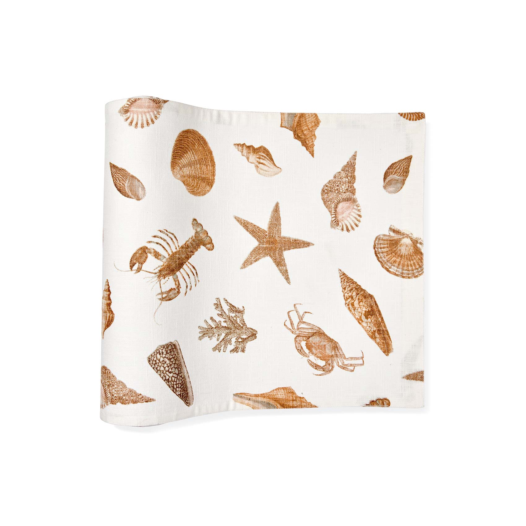 Shell Table Runner Shell Collection Table Runner | Deb's Hidden Treasures