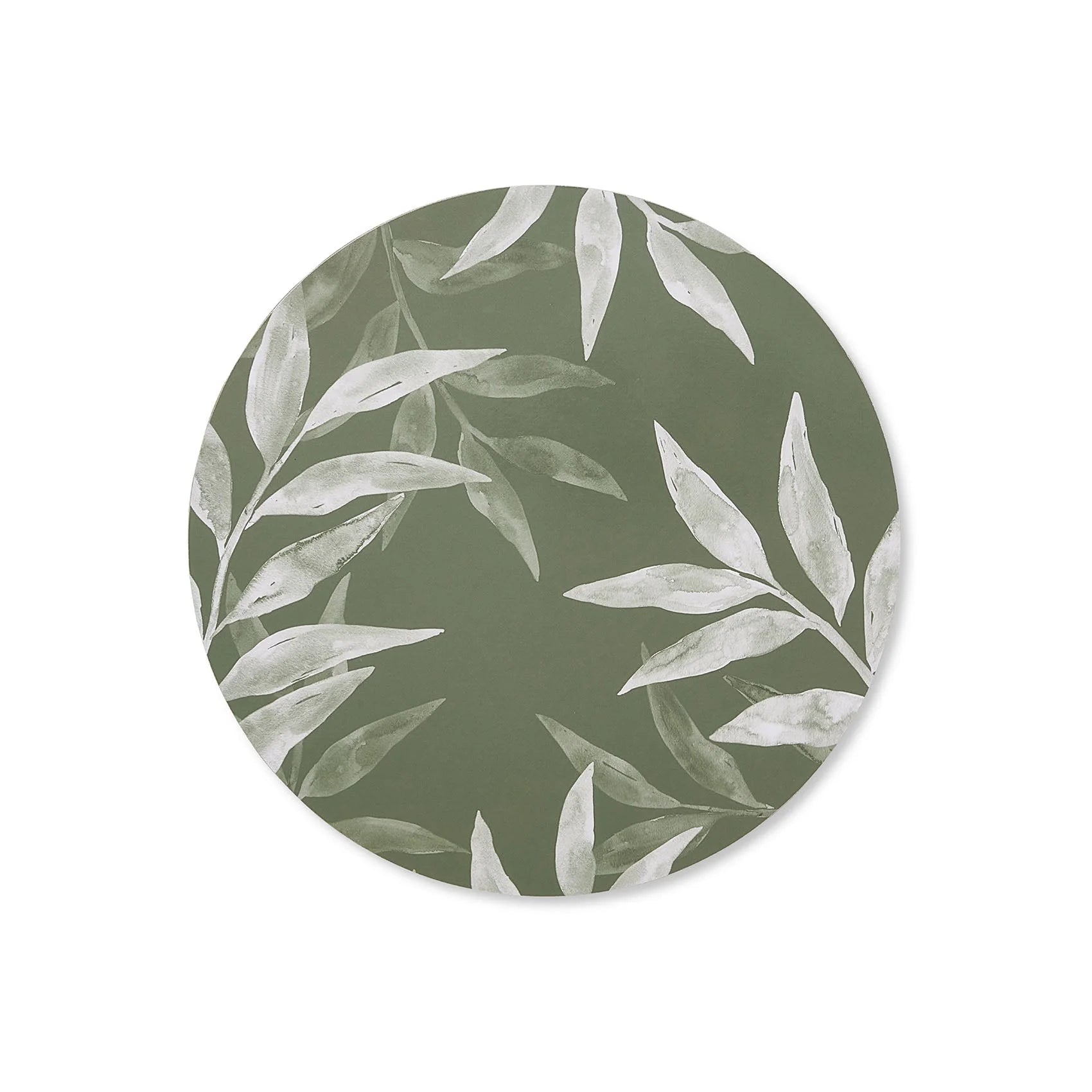 Woodlands Green Round Placemat - Set of 4 - Deb's Hidden Treasures