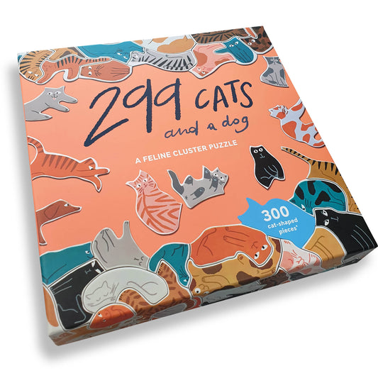 299 Cats and a Dog: A Feline Cluster Puzzle - Deb's Hidden Treasures