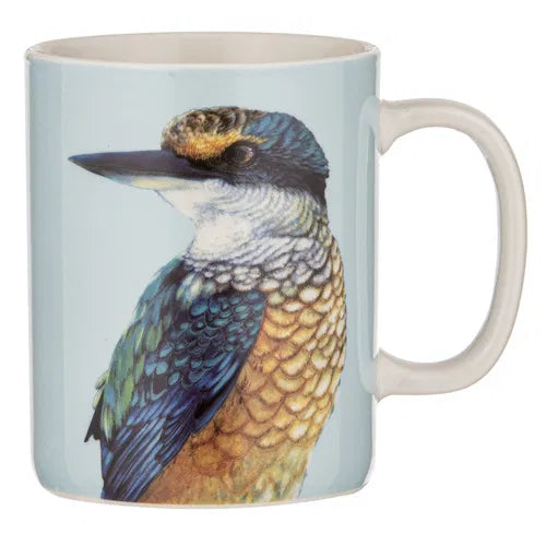 Modern Birds Kingfisher Mug