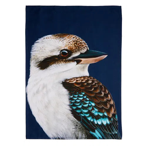 Modern Birds Kookaburra Kitchen Towel