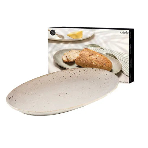 Terra Ecru Oblong Platter