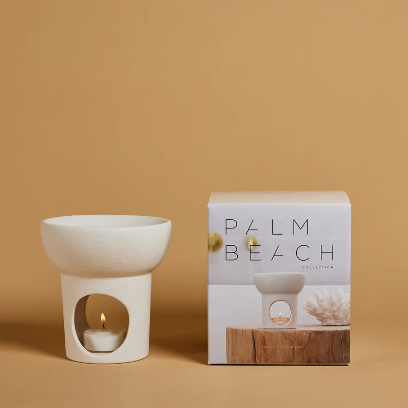 Ceramic Oil Burner - Palm Beach Collection