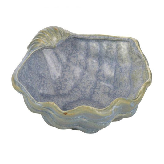 Rivage Ceramic Shell Bowl - Blue - Coast to Coast